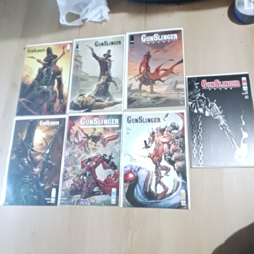 Gunslinger Spawn 1--7 Set